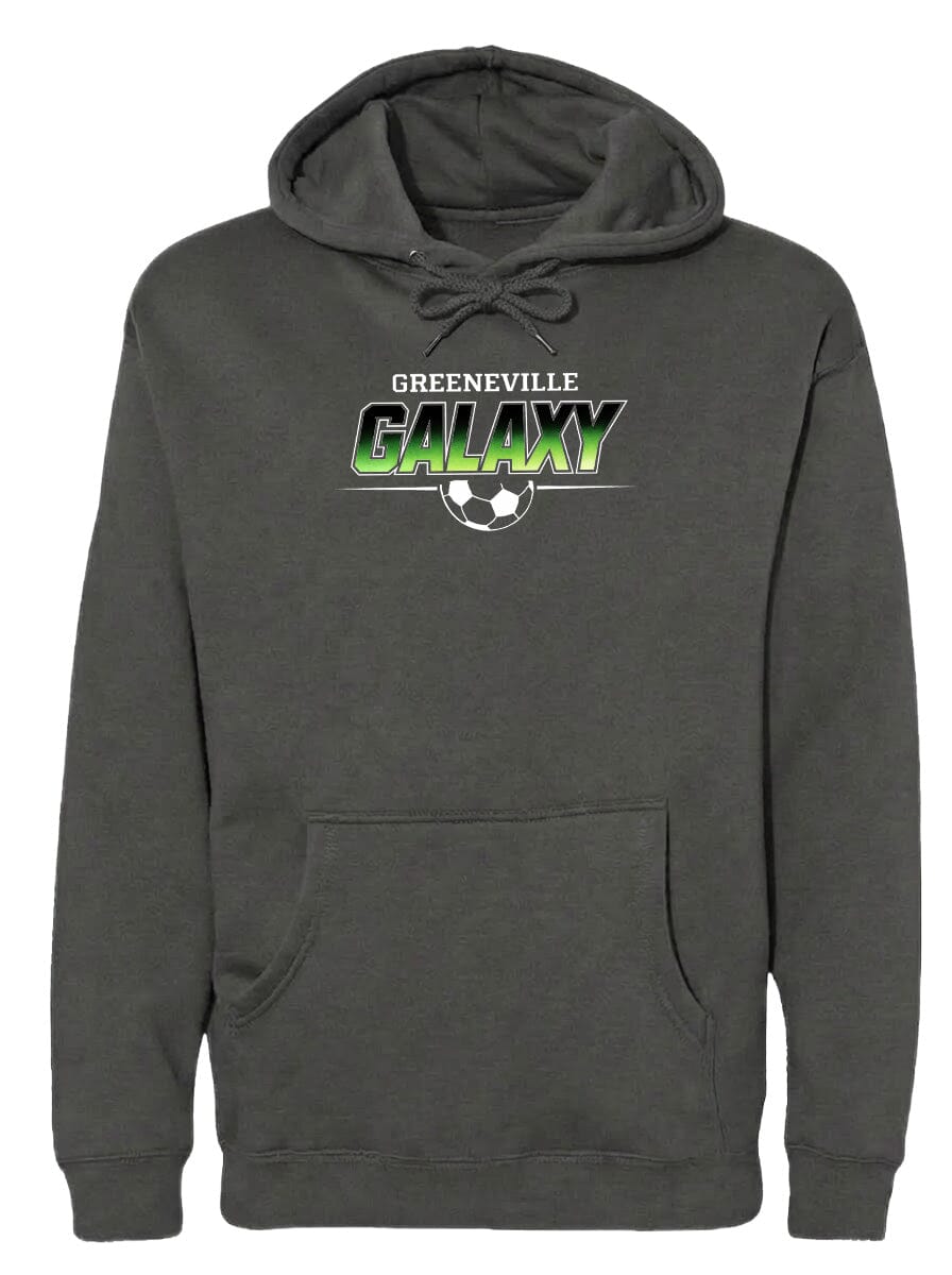 ADULT Greeneville Galaxy Green Fade Chest Logo T Shirt | Hoodie | Long Sleeve | Sweatshirt | Crew Neck | Tank Top Fiesta Doodle waterproof vinyl sticker. dishwasher safe outdoor sticker.