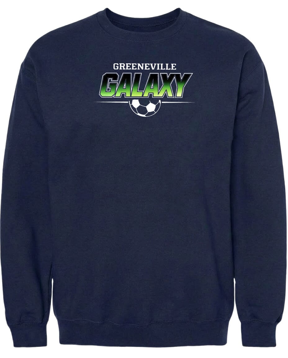 ADULT Greeneville Galaxy Green Fade Chest Logo T Shirt | Hoodie | Long Sleeve | Sweatshirt | Crew Neck | Tank Top Fiesta Doodle waterproof vinyl sticker. dishwasher safe outdoor sticker.