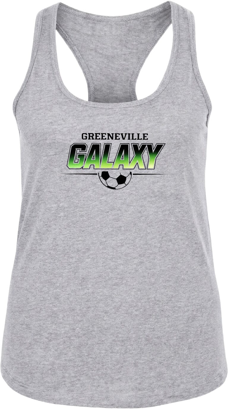 ADULT Greeneville Galaxy Green Fade Chest Logo T Shirt | Hoodie | Long Sleeve | Sweatshirt | Crew Neck | Tank Top Fiesta Doodle waterproof vinyl sticker. dishwasher safe outdoor sticker.