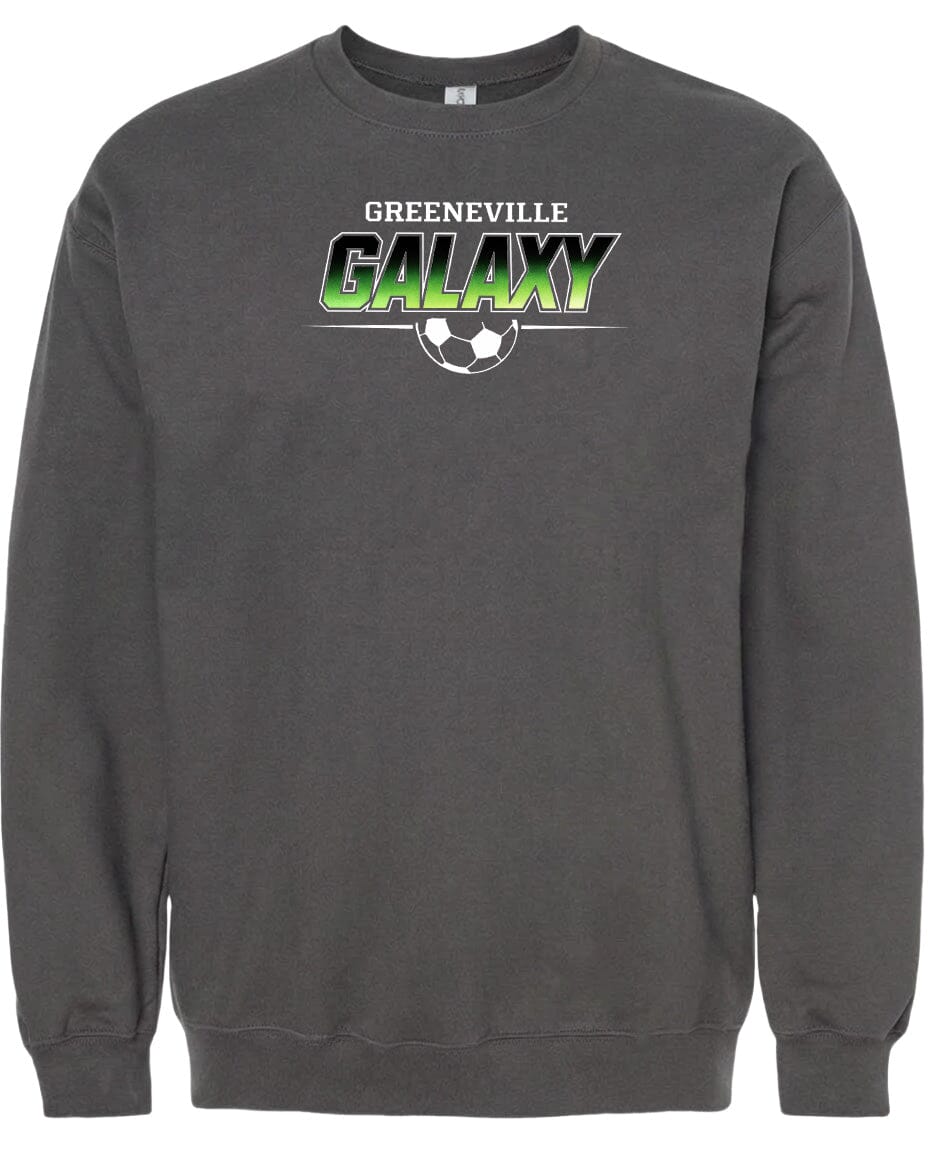 ADULT Greeneville Galaxy Green Fade Chest Logo T Shirt | Hoodie | Long Sleeve | Sweatshirt | Crew Neck | Tank Top Fiesta Doodle waterproof vinyl sticker. dishwasher safe outdoor sticker.