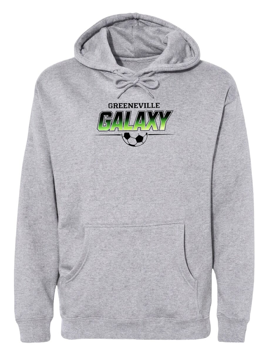 ADULT Greeneville Galaxy Green Fade Chest Logo T Shirt | Hoodie | Long Sleeve | Sweatshirt | Crew Neck | Tank Top Fiesta Doodle waterproof vinyl sticker. dishwasher safe outdoor sticker.