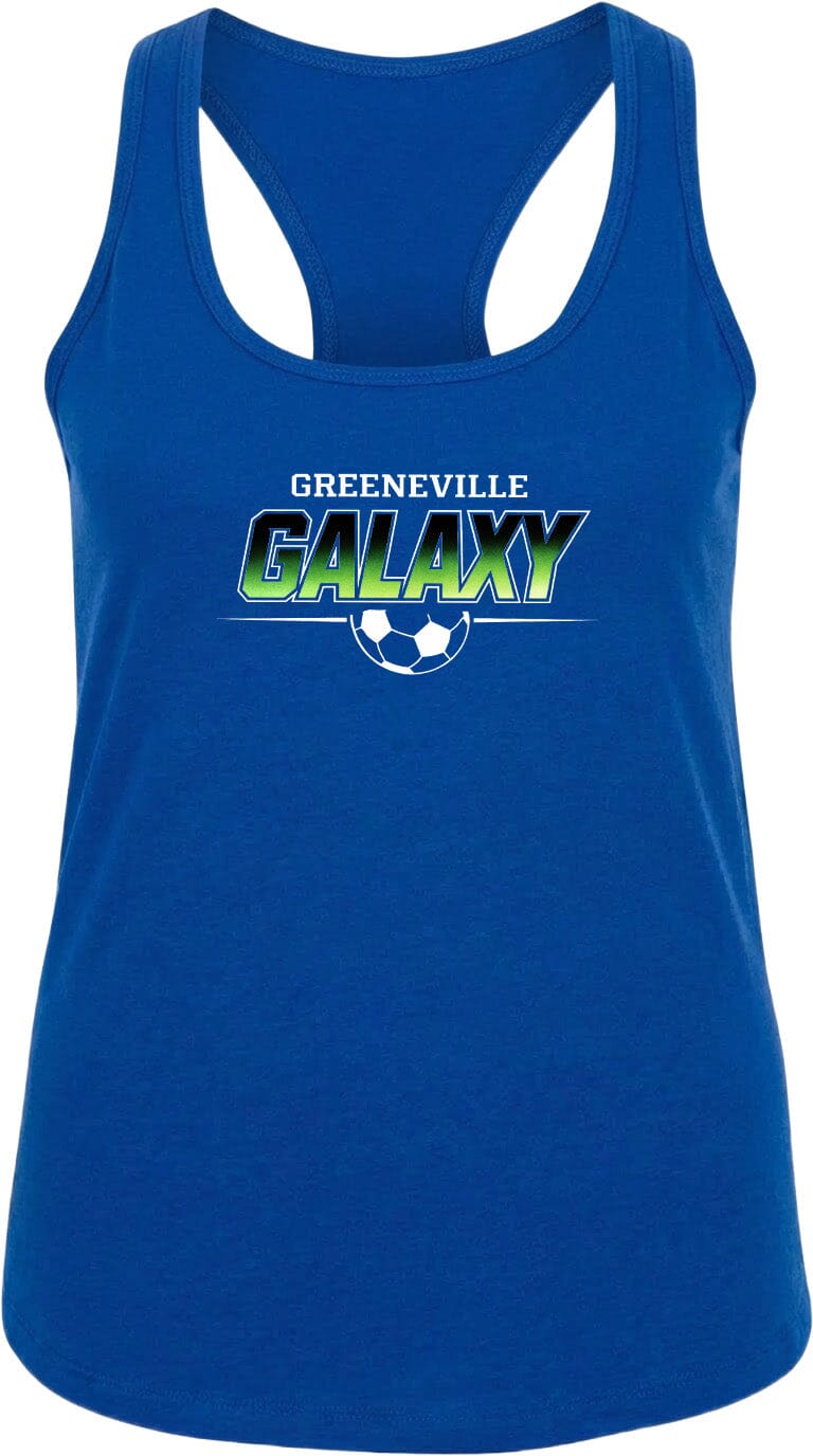 ADULT Greeneville Galaxy Green Fade Chest Logo T Shirt | Hoodie | Long Sleeve | Sweatshirt | Crew Neck | Tank Top Fiesta Doodle waterproof vinyl sticker. dishwasher safe outdoor sticker.