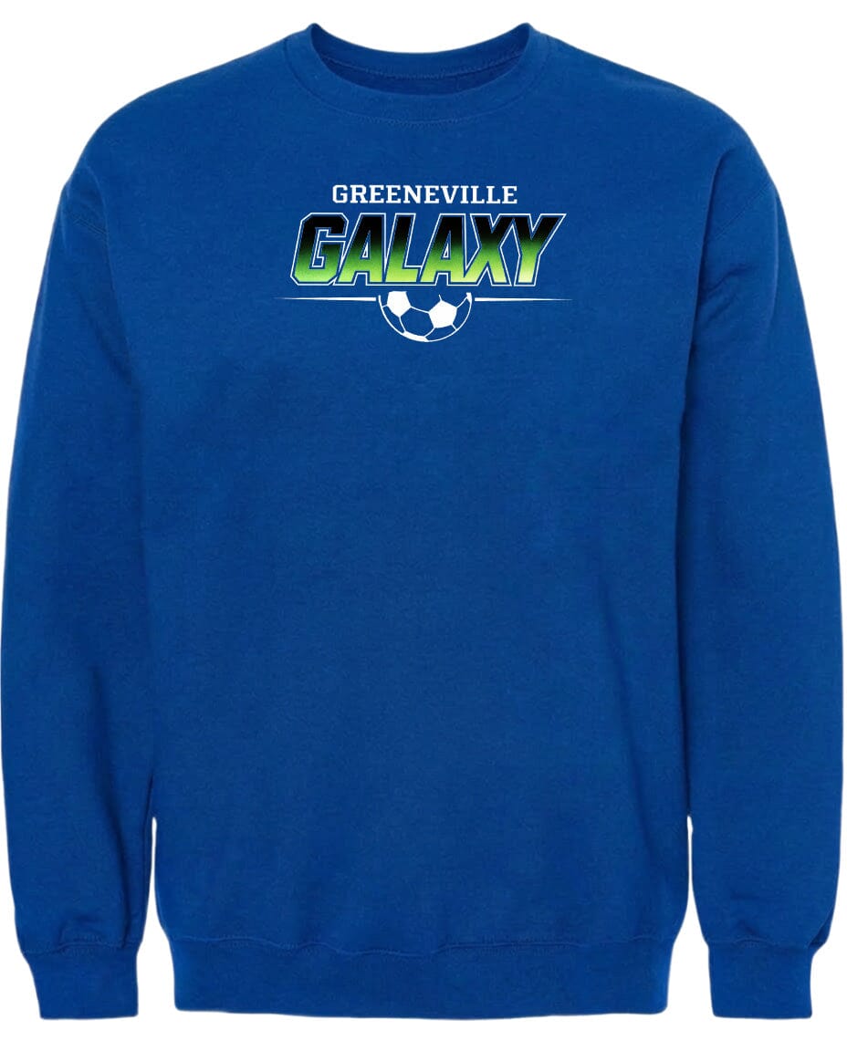ADULT Greeneville Galaxy Green Fade Chest Logo T Shirt | Hoodie | Long Sleeve | Sweatshirt | Crew Neck | Tank Top Fiesta Doodle waterproof vinyl sticker. dishwasher safe outdoor sticker.