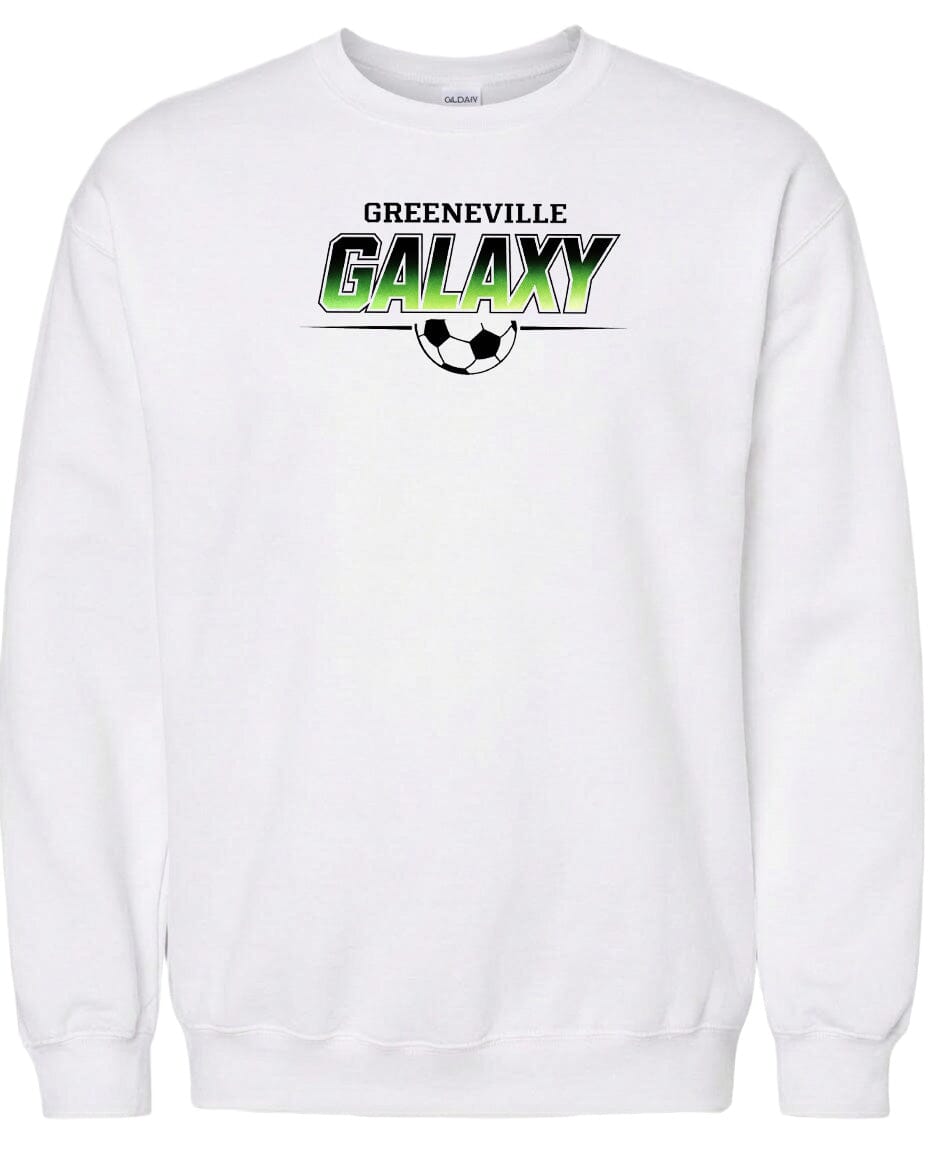 ADULT Greeneville Galaxy Green Fade Chest Logo T Shirt | Hoodie | Long Sleeve | Sweatshirt | Crew Neck | Tank Top Fiesta Doodle waterproof vinyl sticker. dishwasher safe outdoor sticker.