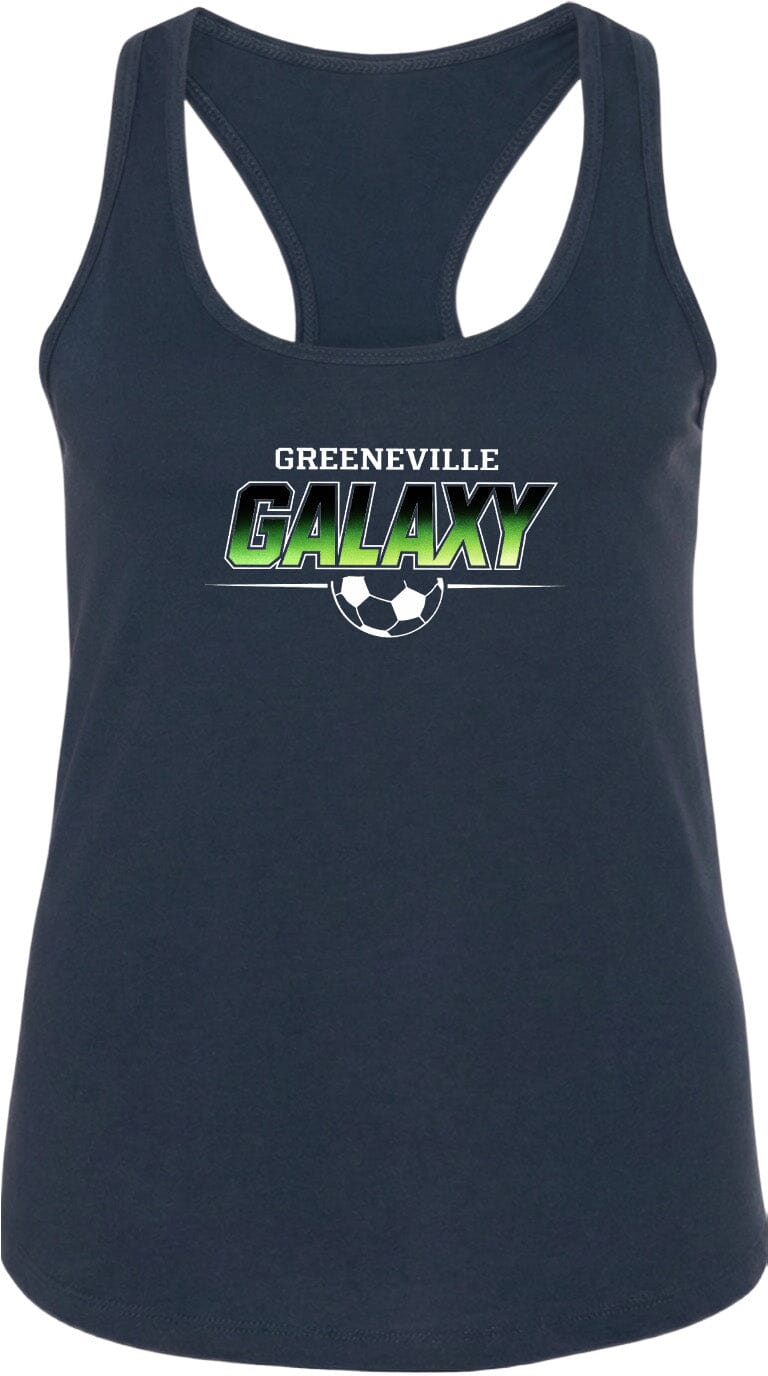 ADULT Greeneville Galaxy Green Fade Chest Logo T Shirt | Hoodie | Long Sleeve | Sweatshirt | Crew Neck | Tank Top Fiesta Doodle waterproof vinyl sticker. dishwasher safe outdoor sticker.