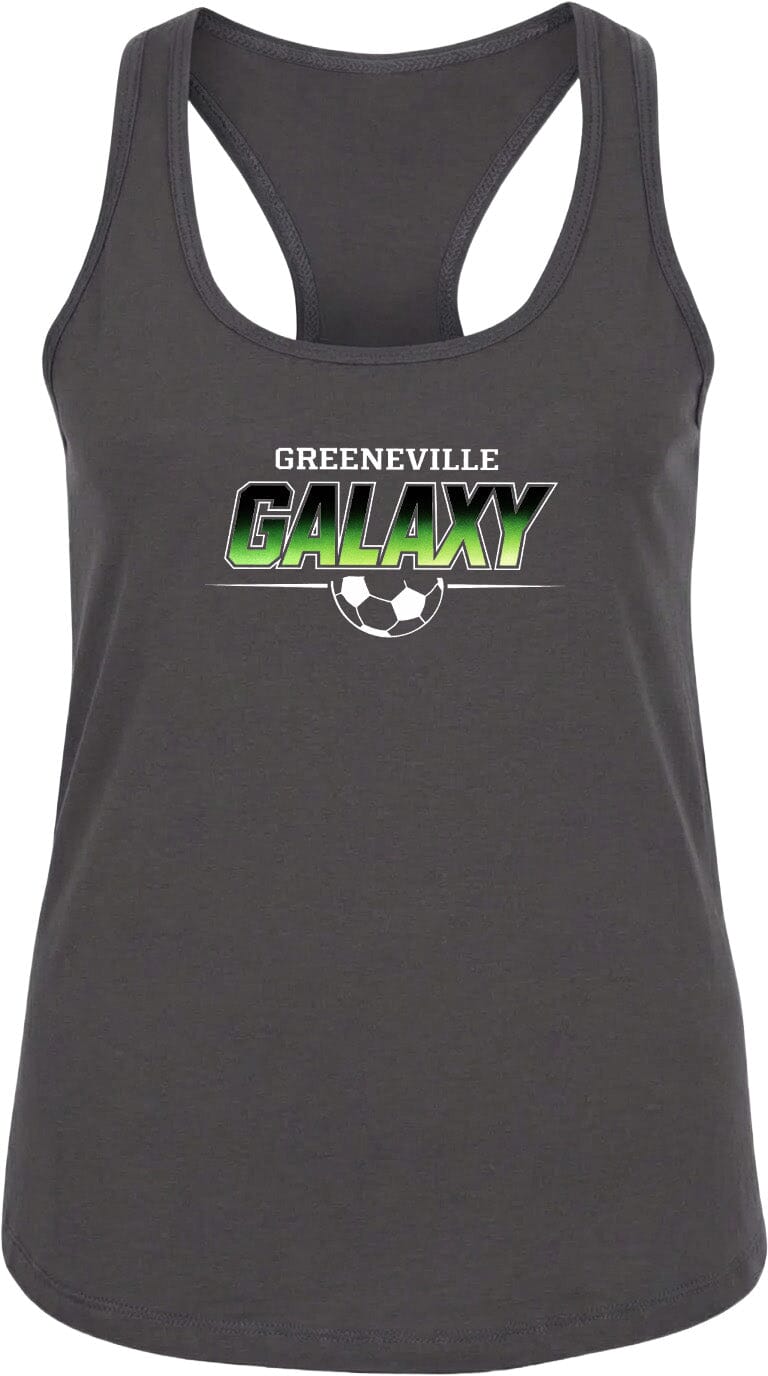 ADULT Greeneville Galaxy Green Fade Chest Logo T Shirt | Hoodie | Long Sleeve | Sweatshirt | Crew Neck | Tank Top Fiesta Doodle waterproof vinyl sticker. dishwasher safe outdoor sticker.