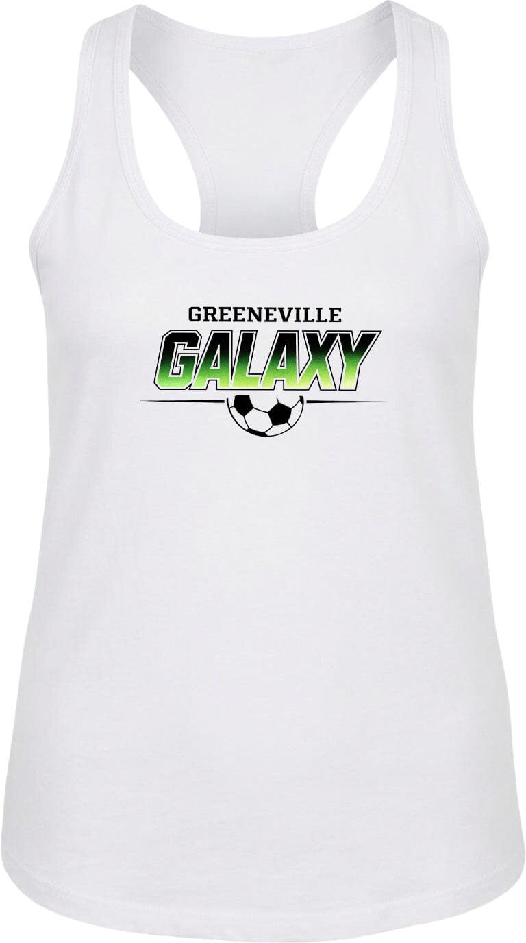 ADULT Greeneville Galaxy Green Fade Chest Logo T Shirt | Hoodie | Long Sleeve | Sweatshirt | Crew Neck | Tank Top Fiesta Doodle waterproof vinyl sticker. dishwasher safe outdoor sticker.