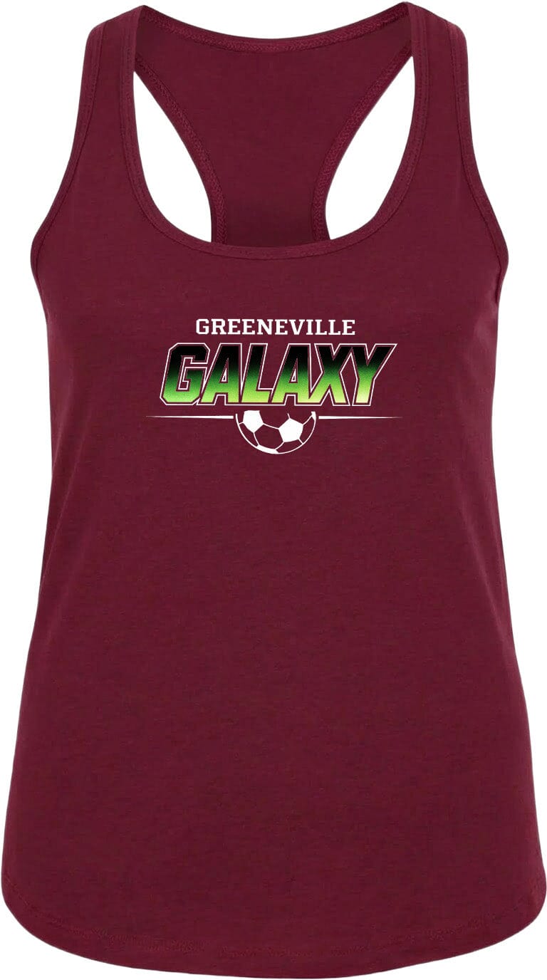 ADULT Greeneville Galaxy Green Fade Chest Logo T Shirt | Hoodie | Long Sleeve | Sweatshirt | Crew Neck | Tank Top Fiesta Doodle waterproof vinyl sticker. dishwasher safe outdoor sticker.