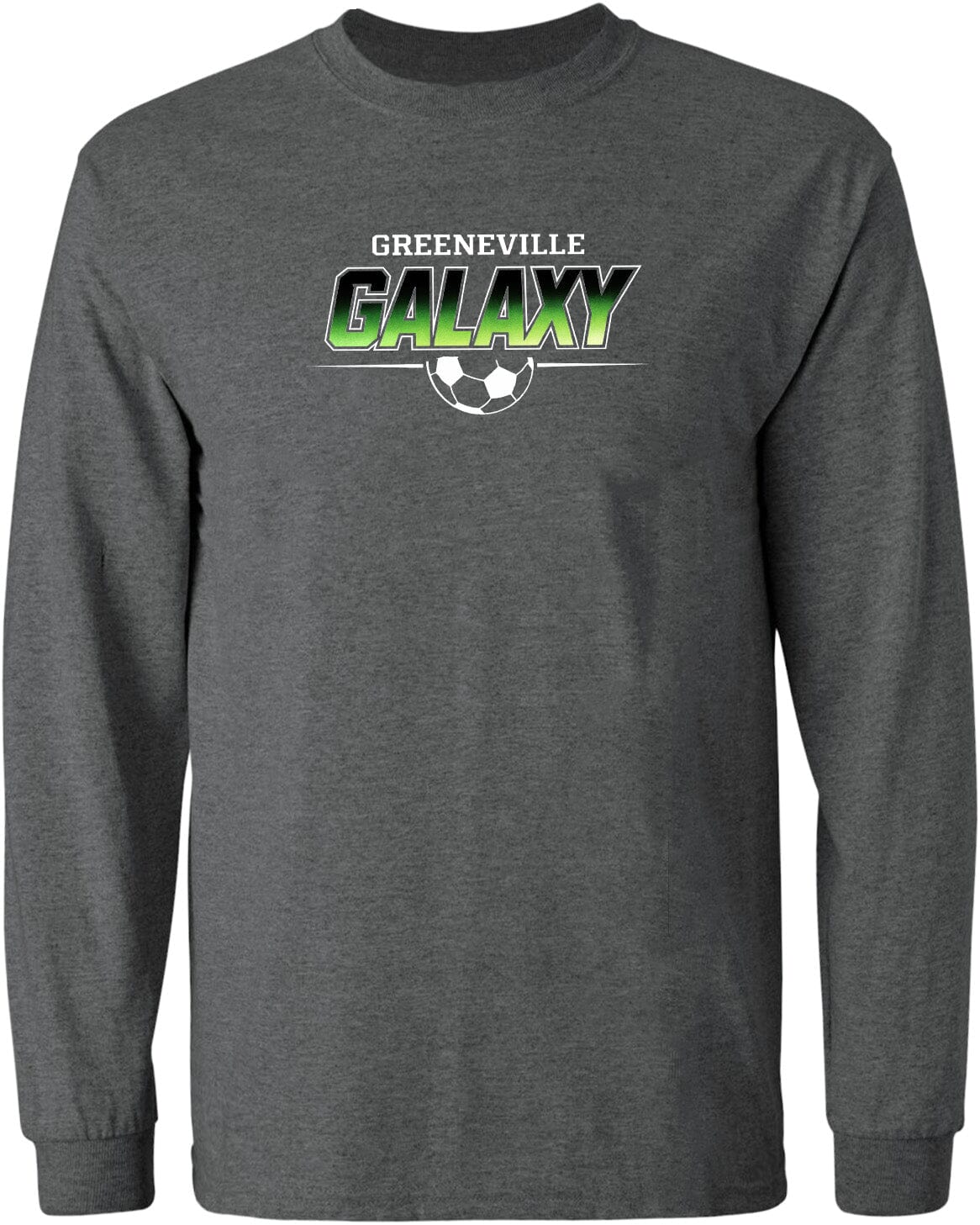 ADULT Greeneville Galaxy Green Fade Chest Logo T Shirt | Hoodie | Long Sleeve | Sweatshirt | Crew Neck | Tank Top Fiesta Doodle waterproof vinyl sticker. dishwasher safe outdoor sticker.