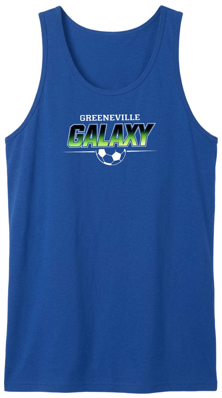 ADULT Greeneville Galaxy Green Fade Chest Logo T Shirt | Hoodie | Long Sleeve | Sweatshirt | Crew Neck | Tank Top Fiesta Doodle waterproof vinyl sticker. dishwasher safe outdoor sticker.