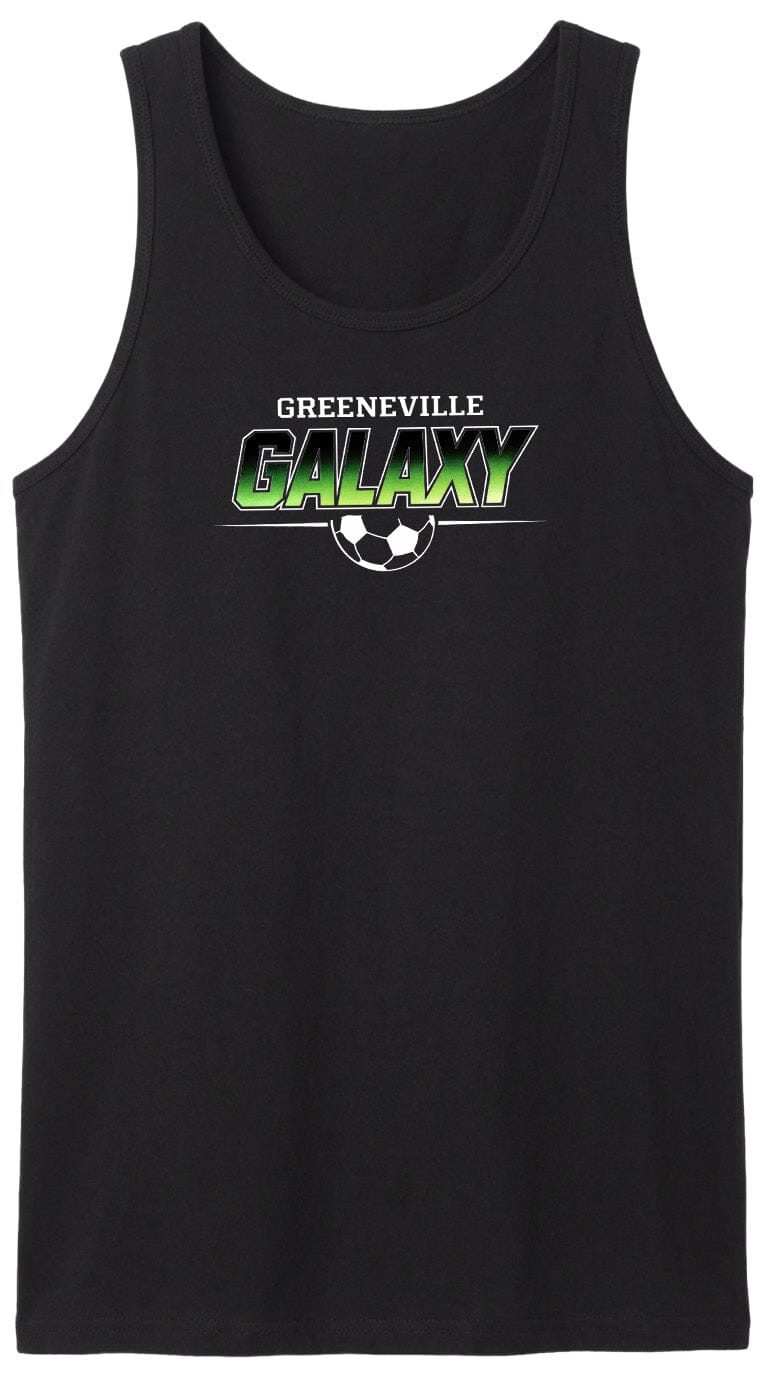 ADULT Greeneville Galaxy Green Fade Chest Logo T Shirt | Hoodie | Long Sleeve | Sweatshirt | Crew Neck | Tank Top Fiesta Doodle waterproof vinyl sticker. dishwasher safe outdoor sticker.