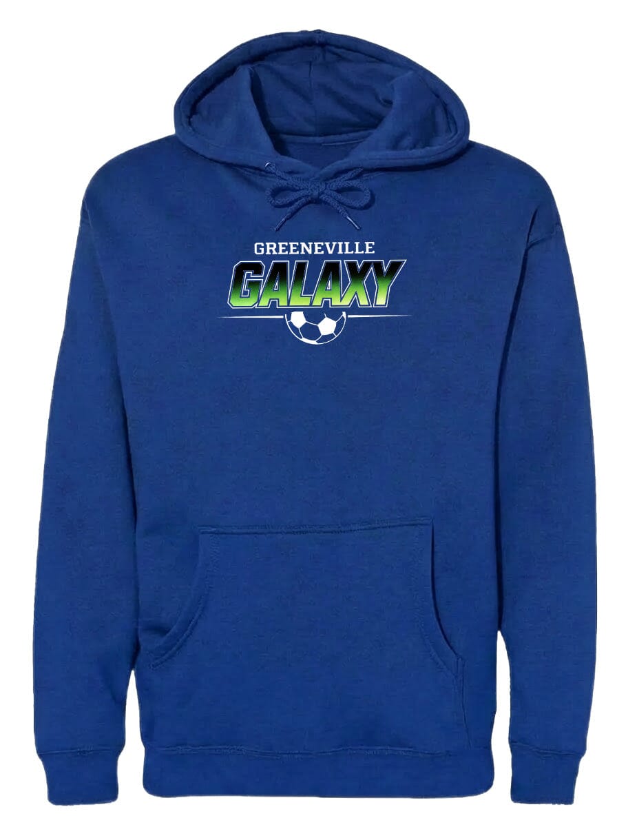 ADULT Greeneville Galaxy Green Fade Chest Logo T Shirt | Hoodie | Long Sleeve | Sweatshirt | Crew Neck | Tank Top Fiesta Doodle waterproof vinyl sticker. dishwasher safe outdoor sticker.