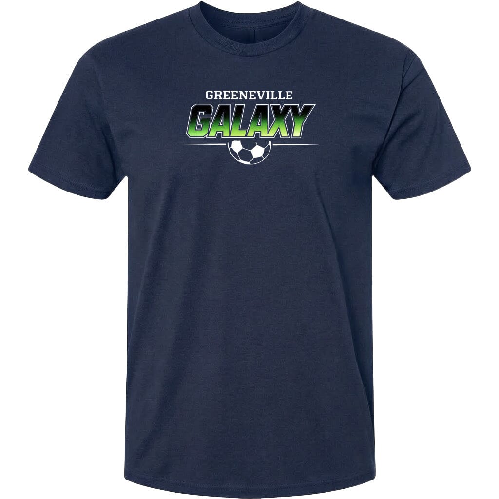 ADULT Greeneville Galaxy Green Fade Chest Logo T Shirt | Hoodie | Long Sleeve | Sweatshirt | Crew Neck | Tank Top Fiesta Doodle T Shirt XS Navy waterproof vinyl sticker. dishwasher safe outdoor sticker.