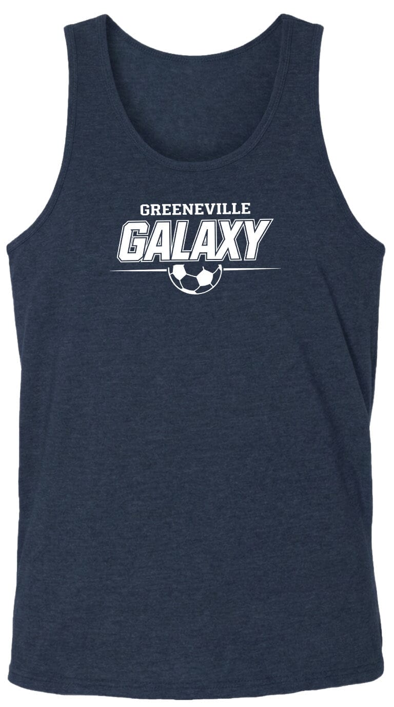 ADULT Greeneville Galaxy Line Chest Logo T Shirt | Hoodie | Long Sleeve | Sweatshirt | Crew Neck | Tank Top Fiesta Doodle waterproof vinyl sticker. dishwasher safe outdoor sticker.