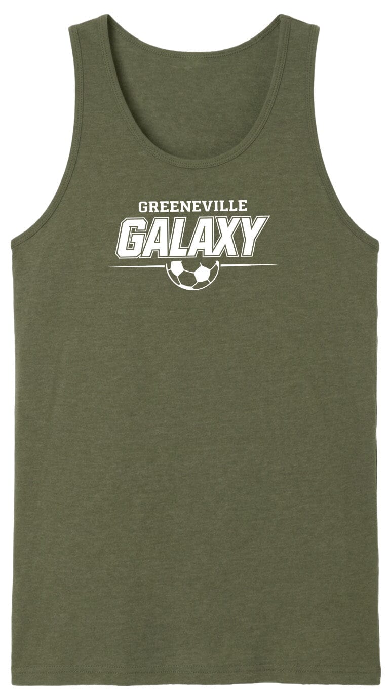 ADULT Greeneville Galaxy Line Chest Logo T Shirt | Hoodie | Long Sleeve | Sweatshirt | Crew Neck | Tank Top Fiesta Doodle waterproof vinyl sticker. dishwasher safe outdoor sticker.