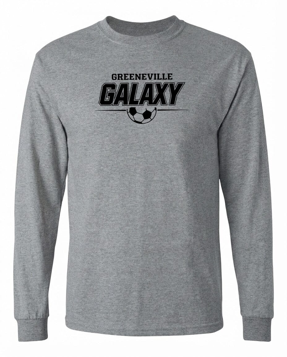 ADULT Greeneville Galaxy Line Chest Logo T Shirt | Hoodie | Long Sleeve | Sweatshirt | Crew Neck | Tank Top Fiesta Doodle waterproof vinyl sticker. dishwasher safe outdoor sticker.
