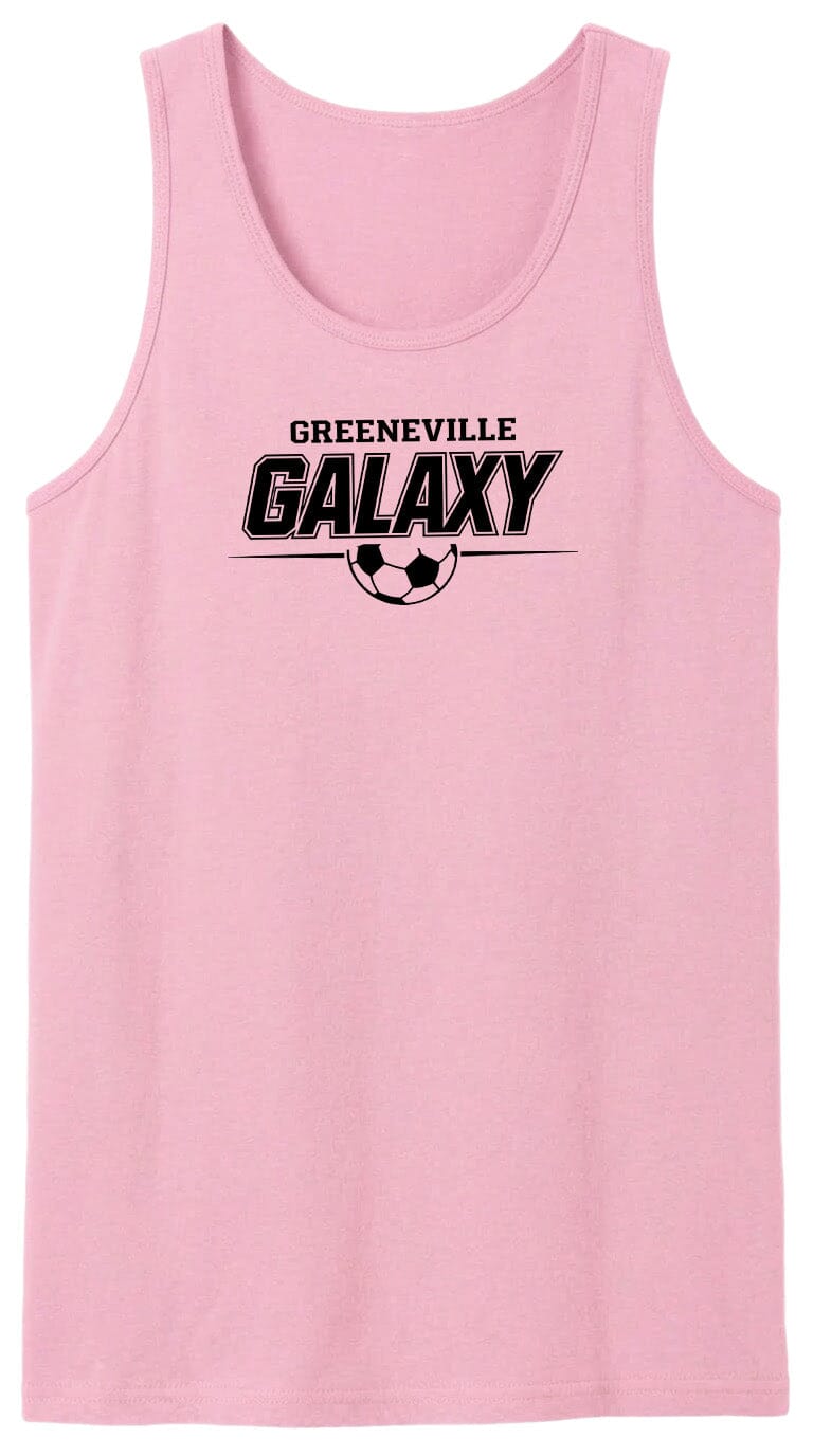 ADULT Greeneville Galaxy Line Chest Logo T Shirt | Hoodie | Long Sleeve | Sweatshirt | Crew Neck | Tank Top Fiesta Doodle waterproof vinyl sticker. dishwasher safe outdoor sticker.