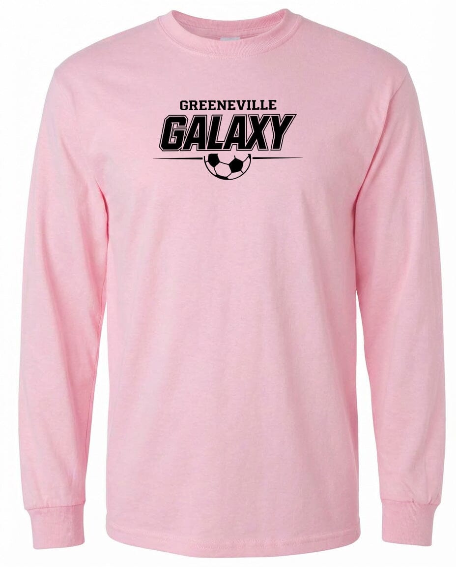 ADULT Greeneville Galaxy Line Chest Logo T Shirt | Hoodie | Long Sleeve | Sweatshirt | Crew Neck | Tank Top Fiesta Doodle waterproof vinyl sticker. dishwasher safe outdoor sticker.