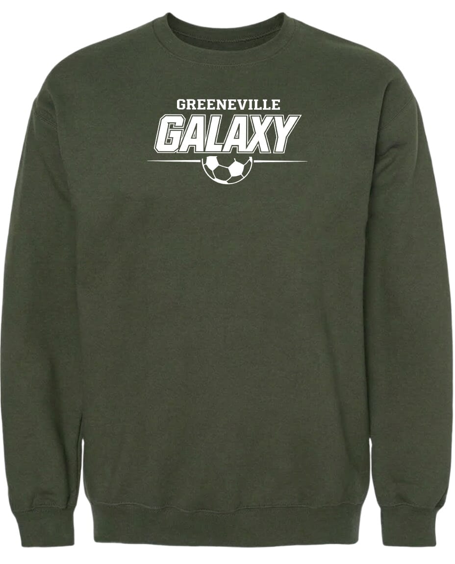 ADULT Greeneville Galaxy Line Chest Logo T Shirt | Hoodie | Long Sleeve | Sweatshirt | Crew Neck | Tank Top Fiesta Doodle waterproof vinyl sticker. dishwasher safe outdoor sticker.