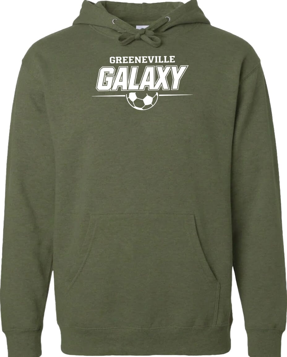 ADULT Greeneville Galaxy Line Chest Logo T Shirt | Hoodie | Long Sleeve | Sweatshirt | Crew Neck | Tank Top Fiesta Doodle waterproof vinyl sticker. dishwasher safe outdoor sticker.