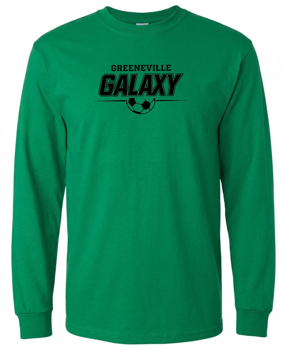 ADULT Greeneville Galaxy Line Chest Logo T Shirt | Hoodie | Long Sleeve | Sweatshirt | Crew Neck | Tank Top Fiesta Doodle waterproof vinyl sticker. dishwasher safe outdoor sticker.