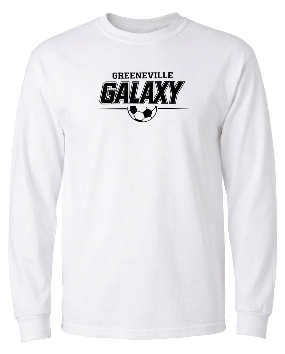 ADULT Greeneville Galaxy Line Chest Logo T Shirt | Hoodie | Long Sleeve | Sweatshirt | Crew Neck | Tank Top Fiesta Doodle waterproof vinyl sticker. dishwasher safe outdoor sticker.