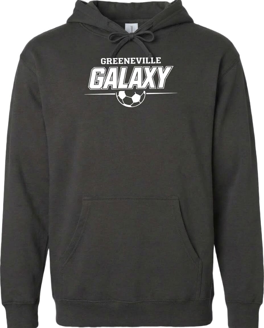 ADULT Greeneville Galaxy Line Chest Logo T Shirt | Hoodie | Long Sleeve | Sweatshirt | Crew Neck | Tank Top Fiesta Doodle Midweight Hoodie XS Charcoal waterproof vinyl sticker. dishwasher safe outdoor sticker.