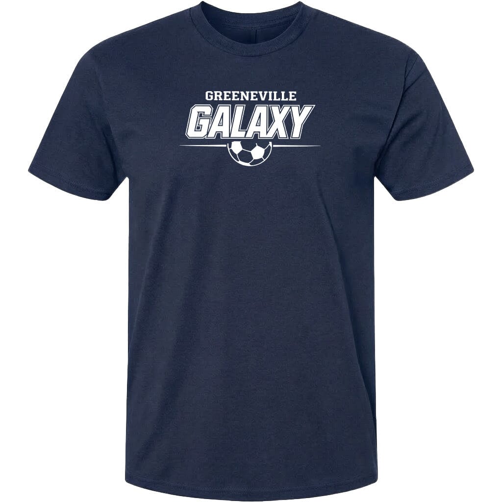 ADULT Greeneville Galaxy Line Chest Logo T Shirt | Hoodie | Long Sleeve | Sweatshirt | Crew Neck | Tank Top Fiesta Doodle T Shirt XS Navy waterproof vinyl sticker. dishwasher safe outdoor sticker.