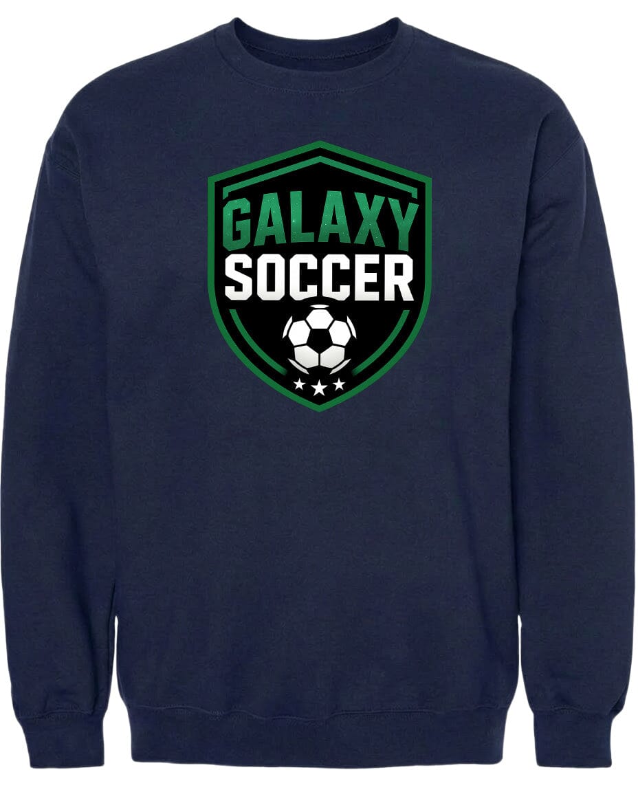 Adult Greeneville Galaxy Soccer Crest Chest Logo T Shirt | Hoodie | Long Sleeve | Sweatshirt | Crew Neck | Tank Top Fiesta Doodle waterproof vinyl sticker. dishwasher safe outdoor sticker.