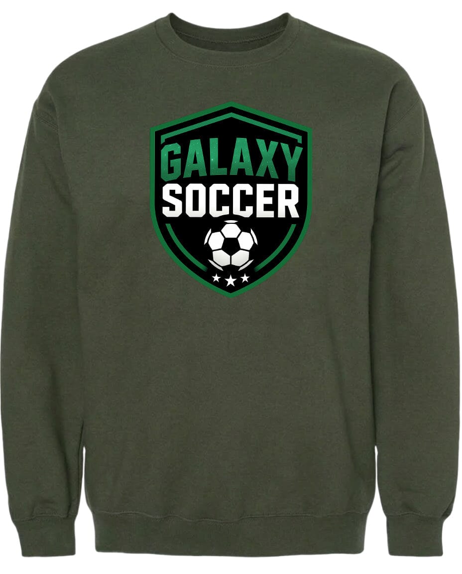 Adult Greeneville Galaxy Soccer Crest Chest Logo T Shirt | Hoodie | Long Sleeve | Sweatshirt | Crew Neck | Tank Top Fiesta Doodle waterproof vinyl sticker. dishwasher safe outdoor sticker.