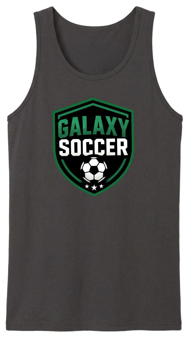 Adult Greeneville Galaxy Soccer Crest Chest Logo T Shirt | Hoodie | Long Sleeve | Sweatshirt | Crew Neck | Tank Top Fiesta Doodle waterproof vinyl sticker. dishwasher safe outdoor sticker.