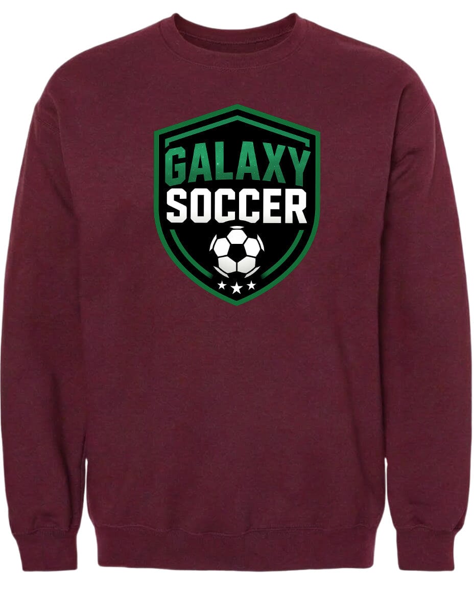 Adult Greeneville Galaxy Soccer Crest Chest Logo T Shirt | Hoodie | Long Sleeve | Sweatshirt | Crew Neck | Tank Top Fiesta Doodle waterproof vinyl sticker. dishwasher safe outdoor sticker.