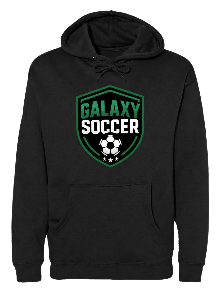 Adult Greeneville Galaxy Soccer Crest Chest Logo T Shirt | Hoodie | Long Sleeve | Sweatshirt | Crew Neck | Tank Top Fiesta Doodle waterproof vinyl sticker. dishwasher safe outdoor sticker.