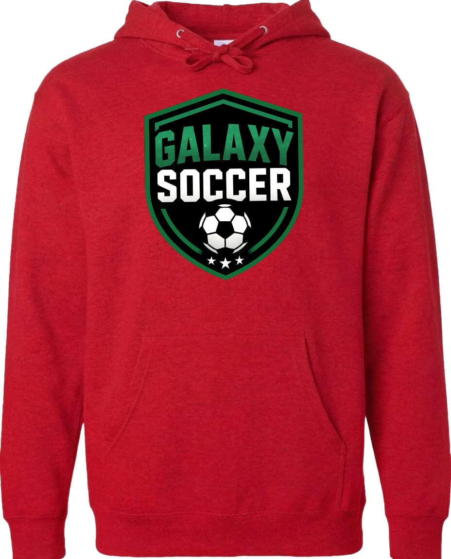 Adult Greeneville Galaxy Soccer Crest Chest Logo T Shirt | Hoodie | Long Sleeve | Sweatshirt | Crew Neck | Tank Top Fiesta Doodle waterproof vinyl sticker. dishwasher safe outdoor sticker.