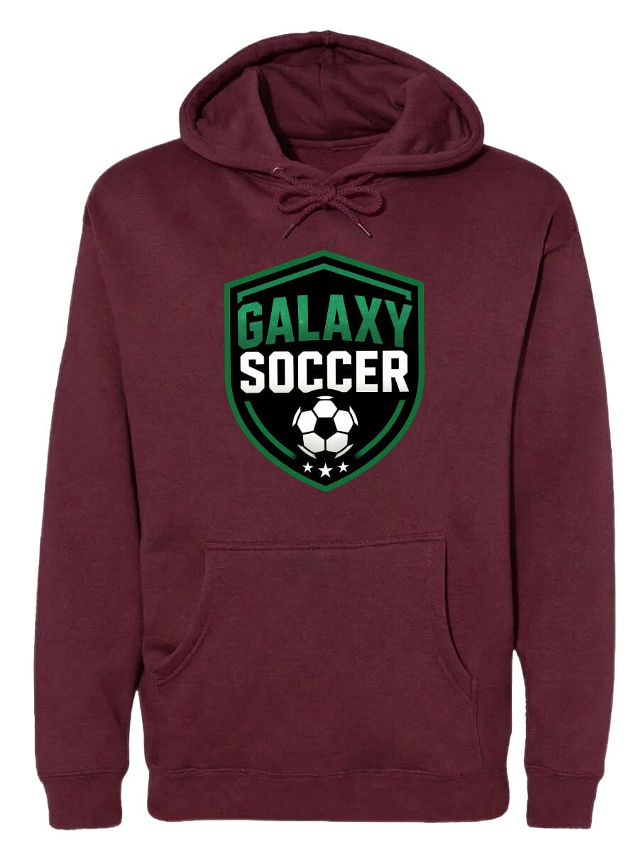 Adult Greeneville Galaxy Soccer Crest Chest Logo T Shirt | Hoodie | Long Sleeve | Sweatshirt | Crew Neck | Tank Top Fiesta Doodle waterproof vinyl sticker. dishwasher safe outdoor sticker.