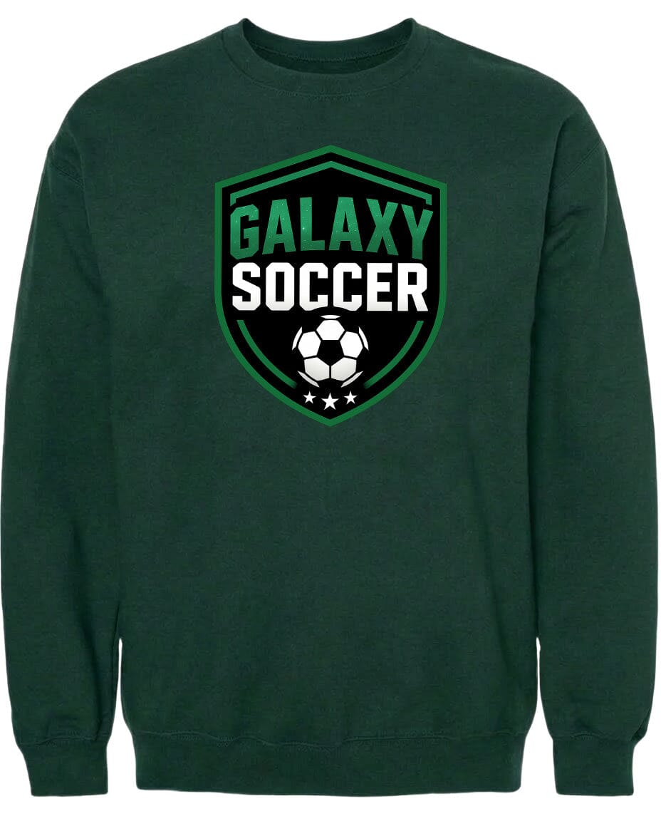 Adult Greeneville Galaxy Soccer Crest Chest Logo T Shirt | Hoodie | Long Sleeve | Sweatshirt | Crew Neck | Tank Top Fiesta Doodle waterproof vinyl sticker. dishwasher safe outdoor sticker.