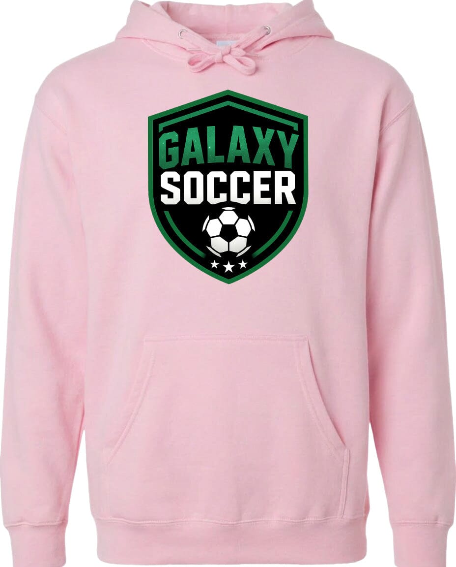Adult Greeneville Galaxy Soccer Crest Chest Logo T Shirt | Hoodie | Long Sleeve | Sweatshirt | Crew Neck | Tank Top Fiesta Doodle waterproof vinyl sticker. dishwasher safe outdoor sticker.