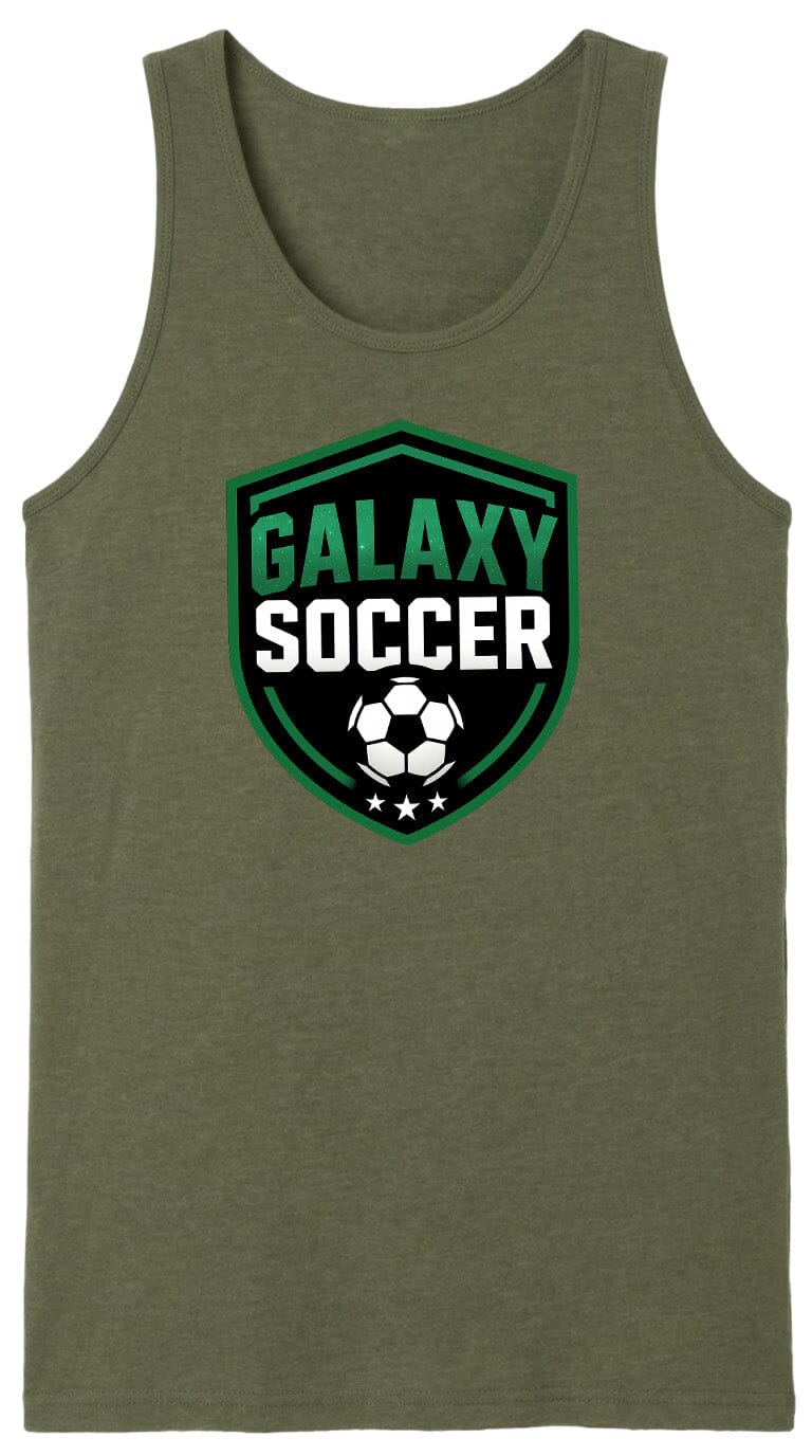 Adult Greeneville Galaxy Soccer Crest Chest Logo T Shirt | Hoodie | Long Sleeve | Sweatshirt | Crew Neck | Tank Top Fiesta Doodle waterproof vinyl sticker. dishwasher safe outdoor sticker.