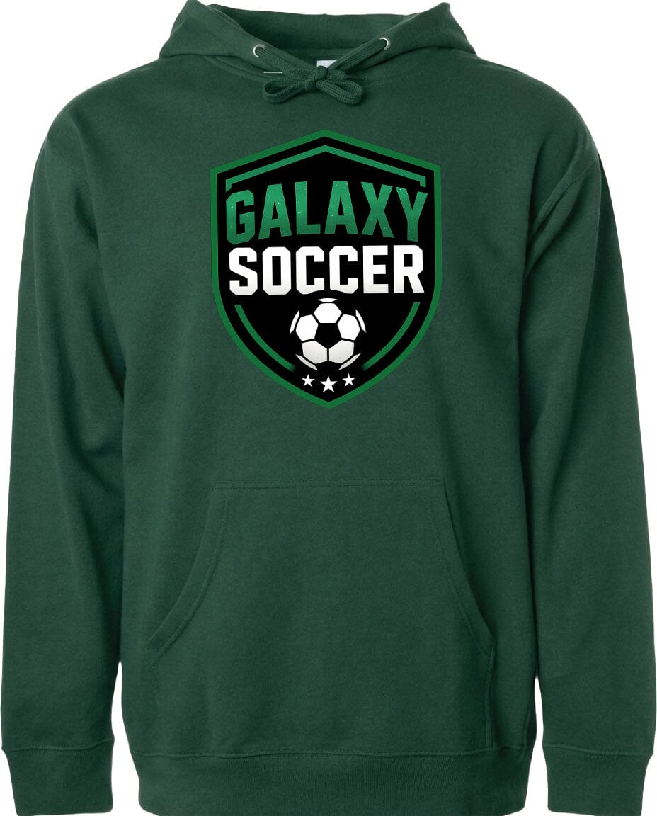 Adult Greeneville Galaxy Soccer Crest Chest Logo T Shirt | Hoodie | Long Sleeve | Sweatshirt | Crew Neck | Tank Top Fiesta Doodle waterproof vinyl sticker. dishwasher safe outdoor sticker.