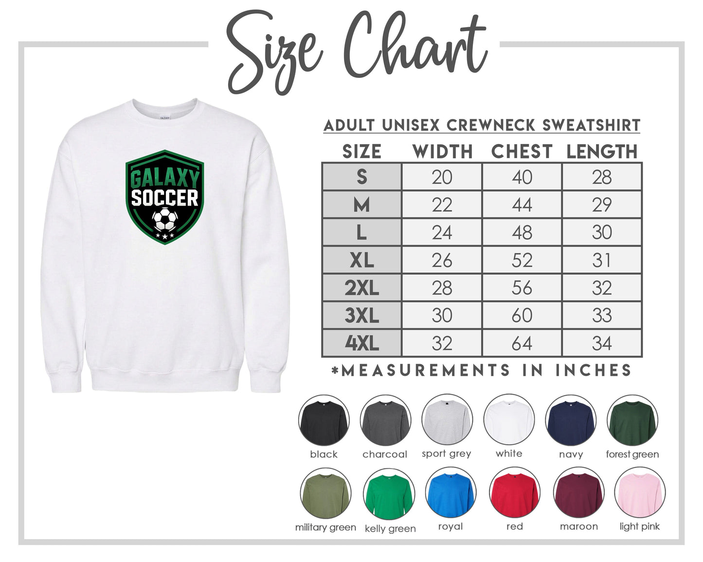 Adult Greeneville Galaxy Soccer Crest Chest Logo T Shirt | Hoodie | Long Sleeve | Sweatshirt | Crew Neck | Tank Top Fiesta Doodle waterproof vinyl sticker. dishwasher safe outdoor sticker.