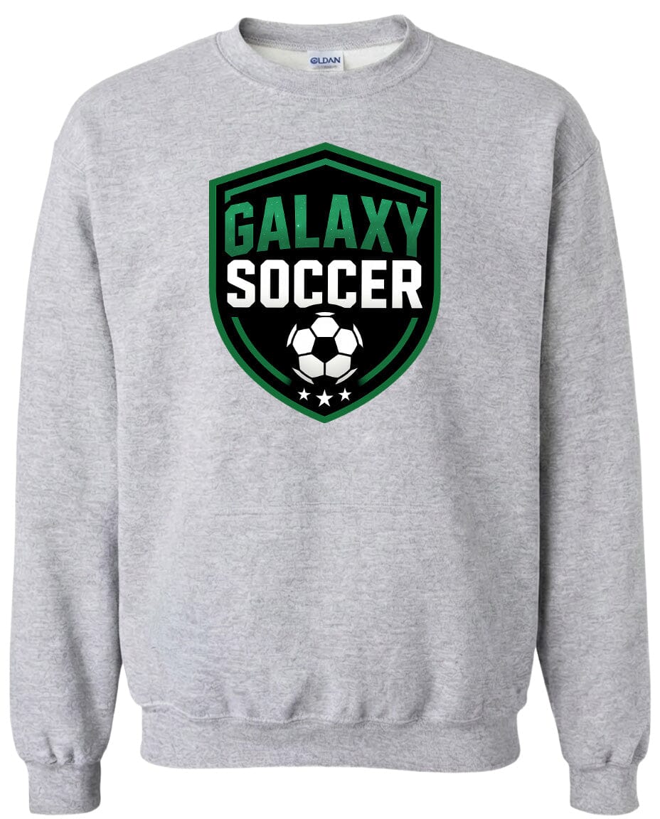 Adult Greeneville Galaxy Soccer Crest Chest Logo T Shirt | Hoodie | Long Sleeve | Sweatshirt | Crew Neck | Tank Top Fiesta Doodle waterproof vinyl sticker. dishwasher safe outdoor sticker.