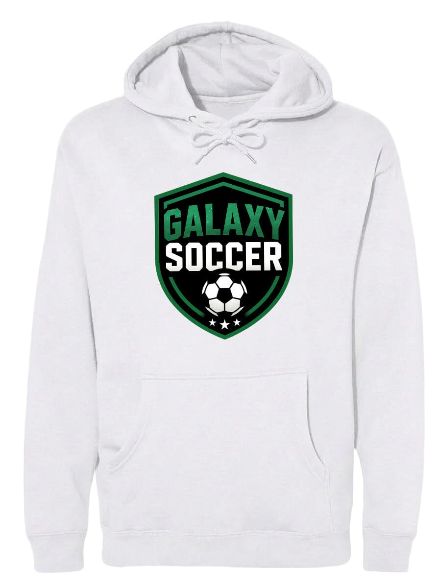 Adult Greeneville Galaxy Soccer Crest Chest Logo T Shirt | Hoodie | Long Sleeve | Sweatshirt | Crew Neck | Tank Top Fiesta Doodle waterproof vinyl sticker. dishwasher safe outdoor sticker.