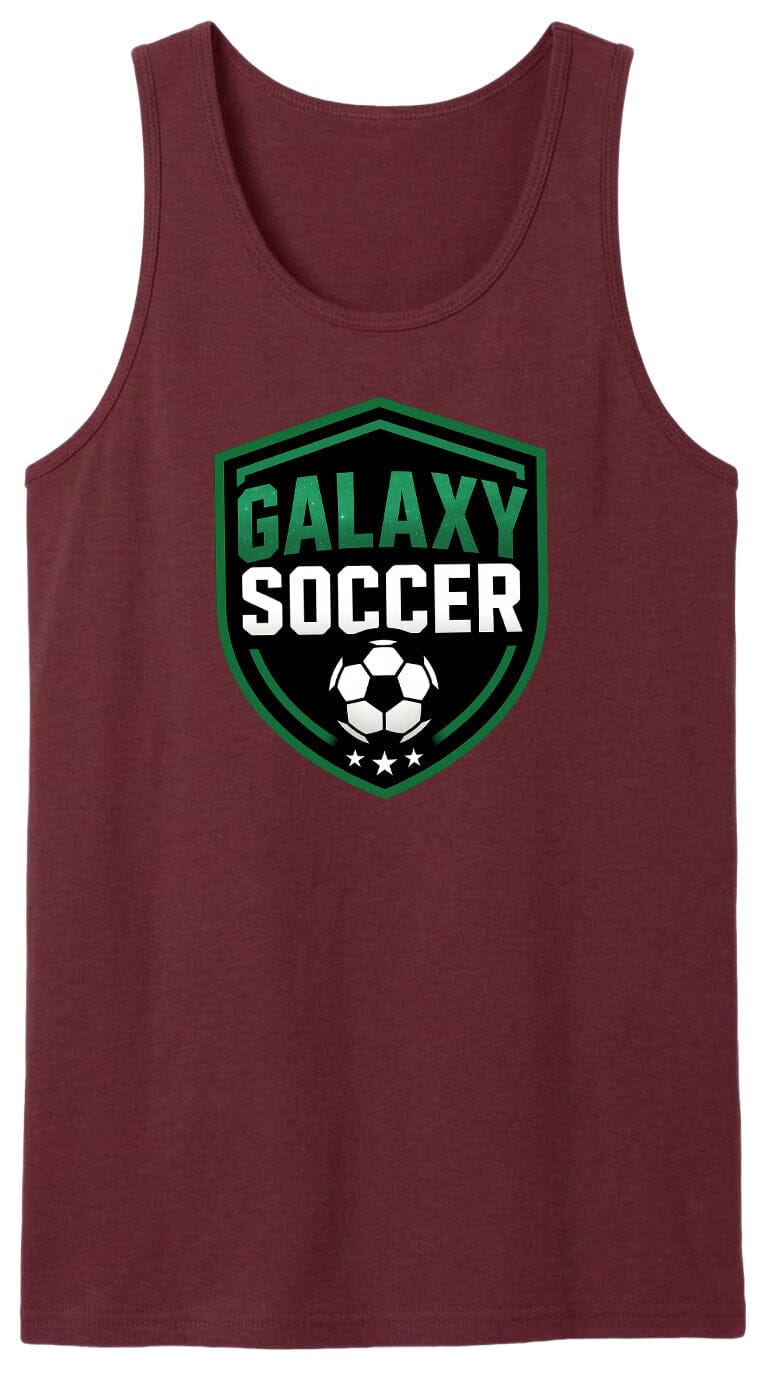 Adult Greeneville Galaxy Soccer Crest Chest Logo T Shirt | Hoodie | Long Sleeve | Sweatshirt | Crew Neck | Tank Top Fiesta Doodle waterproof vinyl sticker. dishwasher safe outdoor sticker.