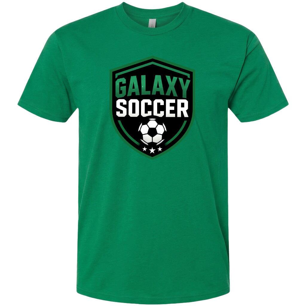 Adult Greeneville Galaxy Soccer Crest Chest Logo T Shirt | Hoodie | Long Sleeve | Sweatshirt | Crew Neck | Tank Top Fiesta Doodle T Shirt XS Kelly Green waterproof vinyl sticker. dishwasher safe outdoor sticker.