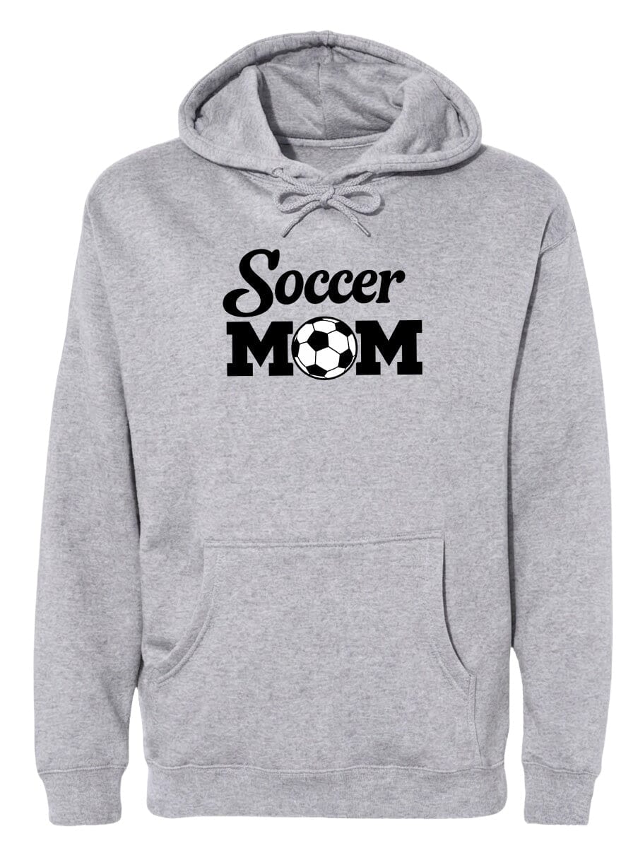 ADULT Soccer Mom Chest Logo T Shirt | Hoodie | Long Sleeve | Sweatshirt | Crew Neck | Tank Top Fiesta Doodle waterproof vinyl sticker. dishwasher safe outdoor sticker.