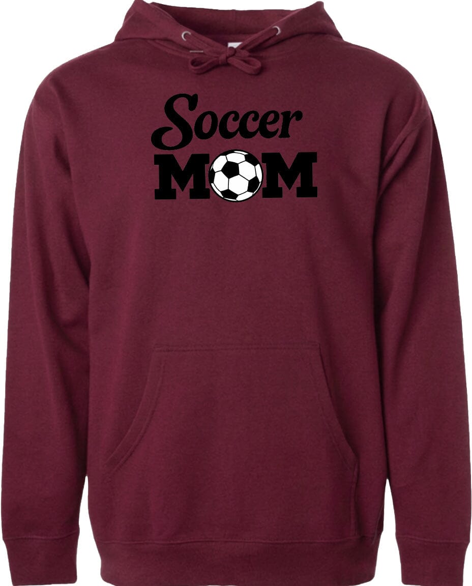 ADULT Soccer Mom Chest Logo T Shirt | Hoodie | Long Sleeve | Sweatshirt | Crew Neck | Tank Top Fiesta Doodle waterproof vinyl sticker. dishwasher safe outdoor sticker.
