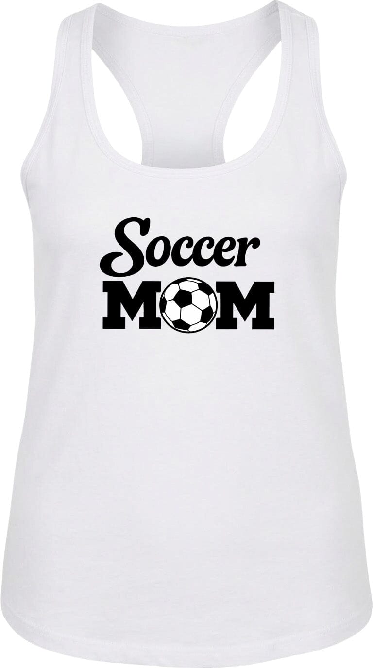 ADULT Soccer Mom Chest Logo T Shirt | Hoodie | Long Sleeve | Sweatshirt | Crew Neck | Tank Top Fiesta Doodle waterproof vinyl sticker. dishwasher safe outdoor sticker.