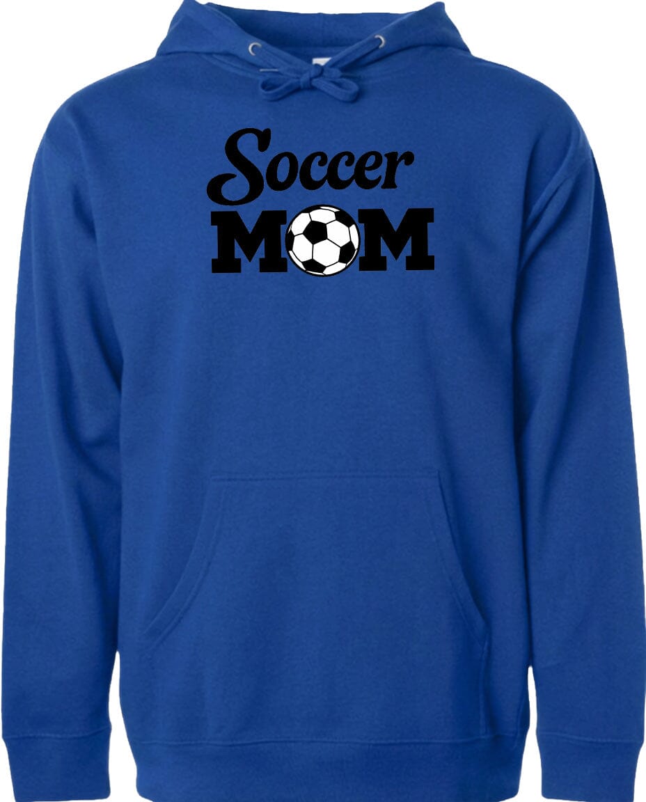 ADULT Soccer Mom Chest Logo T Shirt | Hoodie | Long Sleeve | Sweatshirt | Crew Neck | Tank Top Fiesta Doodle waterproof vinyl sticker. dishwasher safe outdoor sticker.
