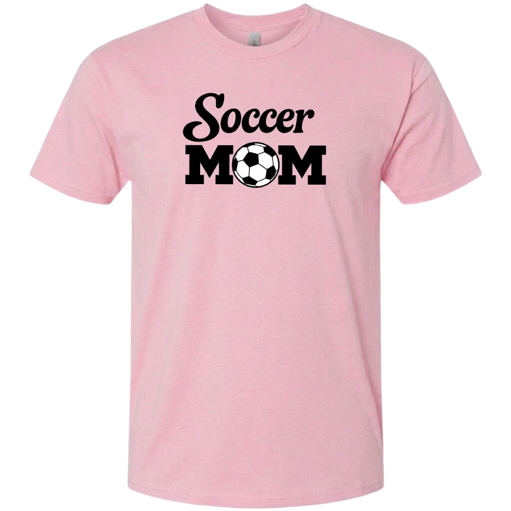 ADULT Soccer Mom Chest Logo T Shirt | Hoodie | Long Sleeve | Sweatshirt | Crew Neck | Tank Top Fiesta Doodle waterproof vinyl sticker. dishwasher safe outdoor sticker.