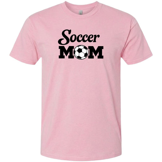 ADULT Soccer Mom Chest Logo T Shirt | Hoodie | Long Sleeve | Sweatshirt | Crew Neck | Tank Top Fiesta Doodle waterproof vinyl sticker. dishwasher safe outdoor sticker.